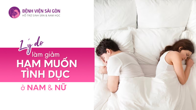 Suy giảm tình dục ở Nam và Nữ