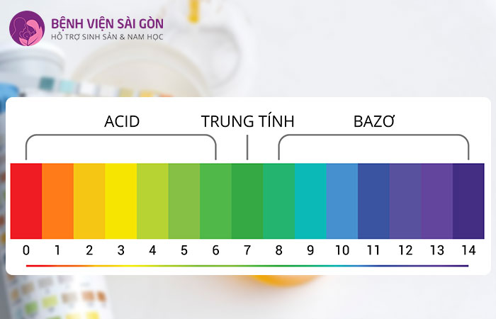Độ pH từ xét nghiệm nước tiểu đánh giá nước tiểu này là có tính axit hoặc bazơ