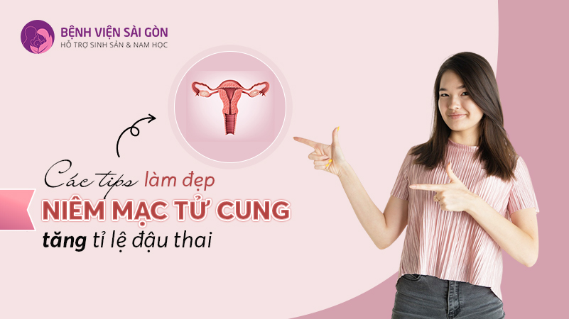 Các tips chăm sóc niêm mạc tử cung tăng khả năng đậu thai