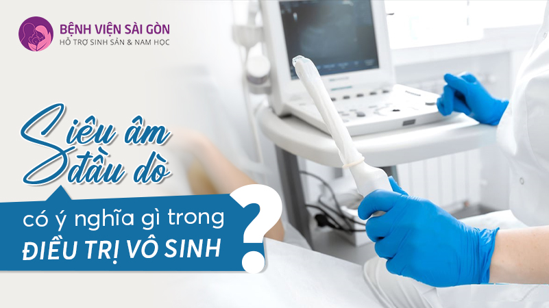 Siêu âm đầu dò có ý nghĩa gì trong điều trị vô sinh