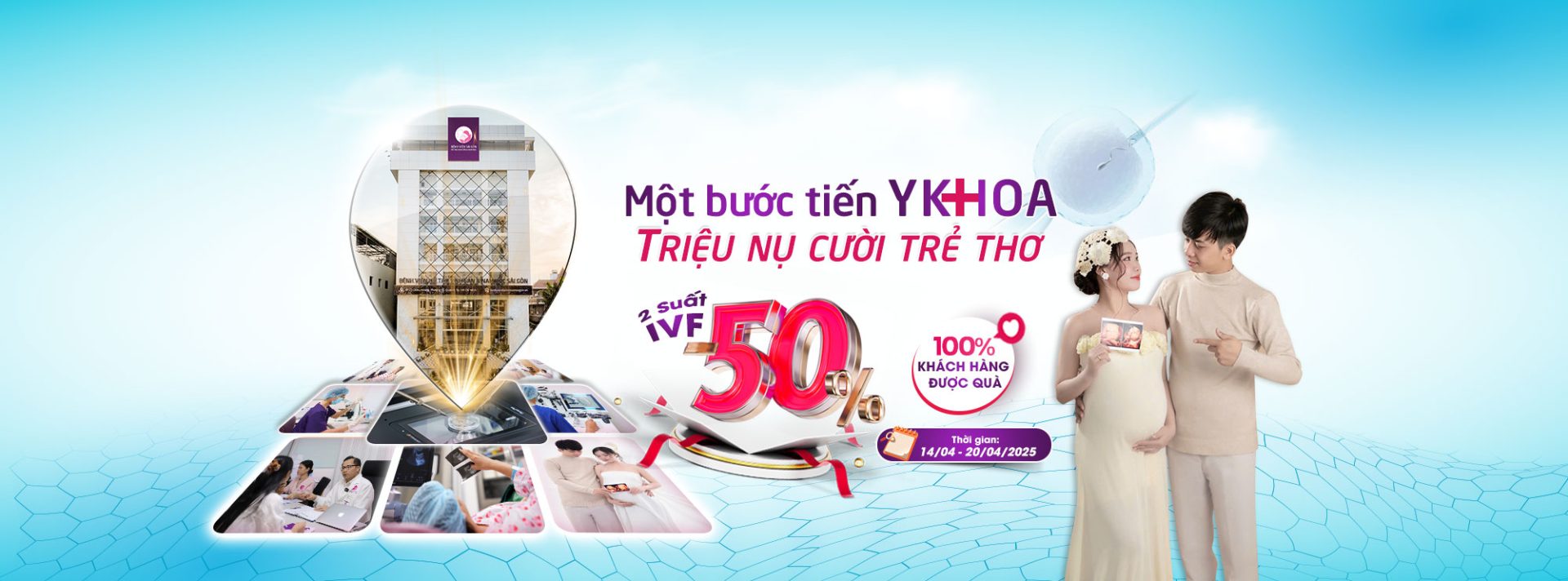Tháng 4: Một bước tiến y khoa - Triệu nụ cười trẻ thơ