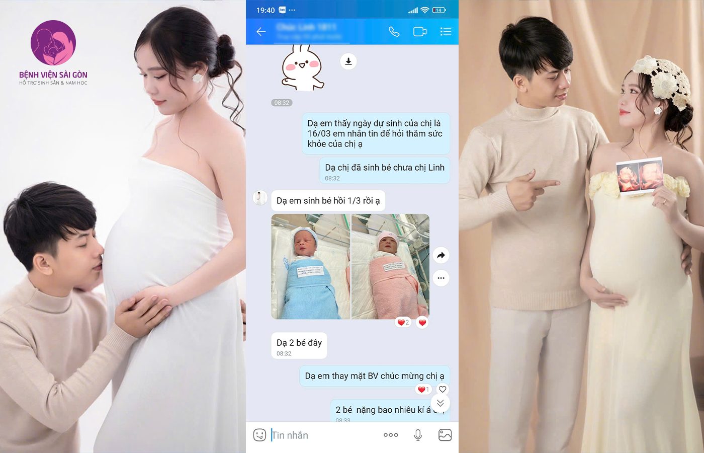 Hạnh phúc trọn vẹn khi được đón thiên thần nhỏ chào đời an toàn