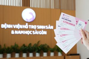 Voucher Keo dính phôi trị giá gần 4 triệu đồng cho những ba mẹ đặt cọc hoặc vào liệu trình IVF